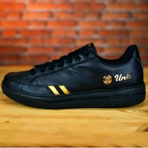 Rare Reebok G Unit G-6 50 Cent Mens sz black gold shoes sneakers  limited